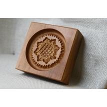 Mézeskalács ütőfa (Kicsi tallér, napraforgó)