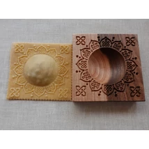 Ravioli mintázófa 10 x 10 cm (kelta virág mintás)