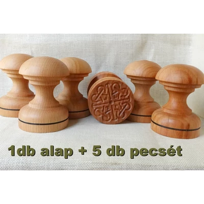 Corzetti tésztamintázó 6 db-os készlet (kelta alapminta + 5 db pecsét)