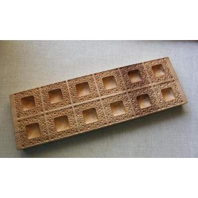 Ravioli mintázófa (tulipános, 12 db-os)