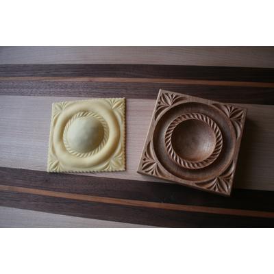 Ravioli mintázófa dupla töltelékes (leveles)