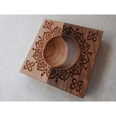 Ravioli mintázófa 10 x 10 cm (kelta virág mintás)